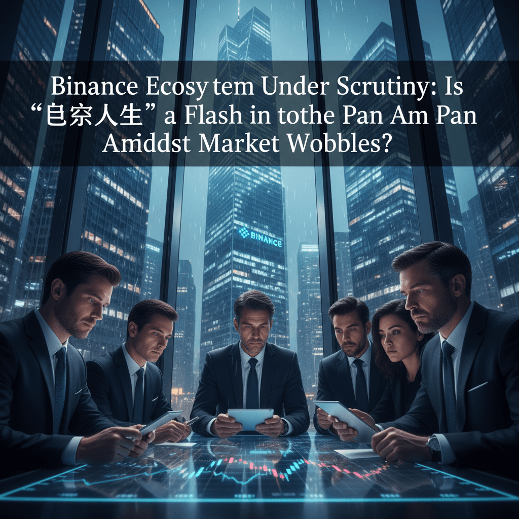 Binance Ecosystem Under Scrutiny: Is '币安人生' a Flash in the Pan Amidst Market Wobbles?