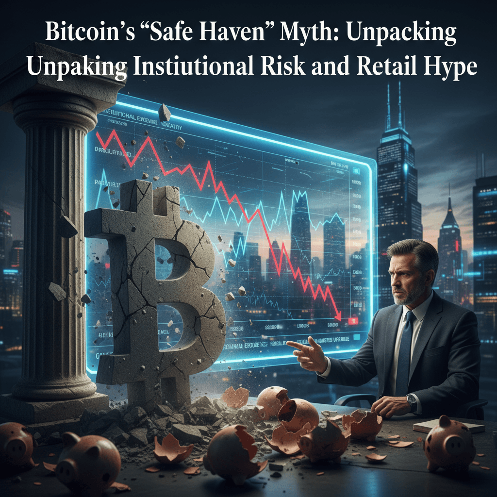 Bitcoin's 'Safe Haven' Myth: Unpacking Institutional Risk and Retail Hype