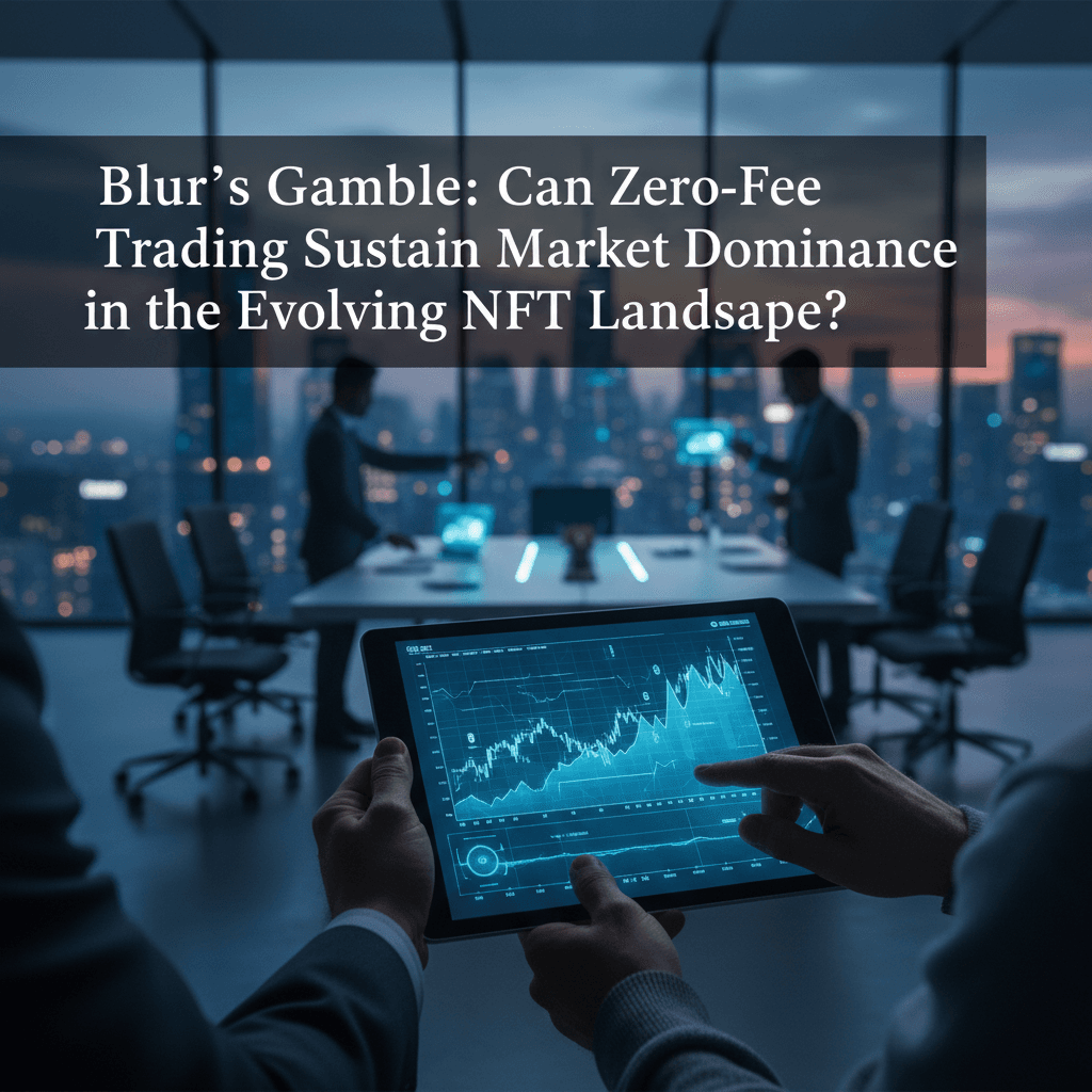 Blur's Gamble: Can Zero-Fee Trading Sustain Market Dominance in the Evolving NFT Landscape?