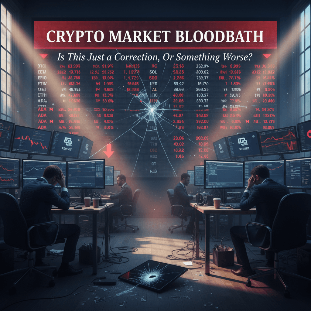 Crypto Market Bloodbath: Is This Just a Correction, Or Something Worse?