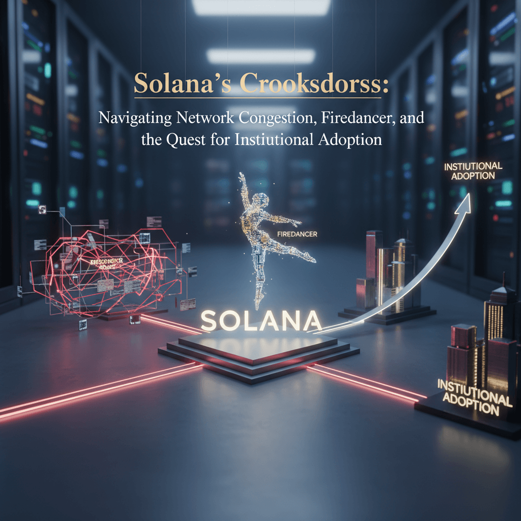 Solana's Crossroads: Navigating Network Congestion, Firedancer, and the Quest for Institutional Adoption