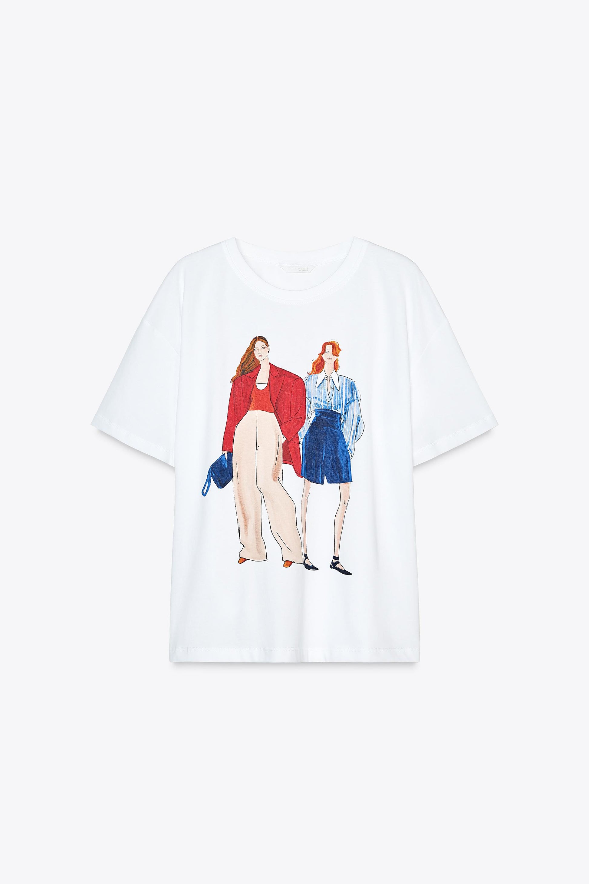 Spun Cotton T-Shirt for Girls | Unique Print Tee