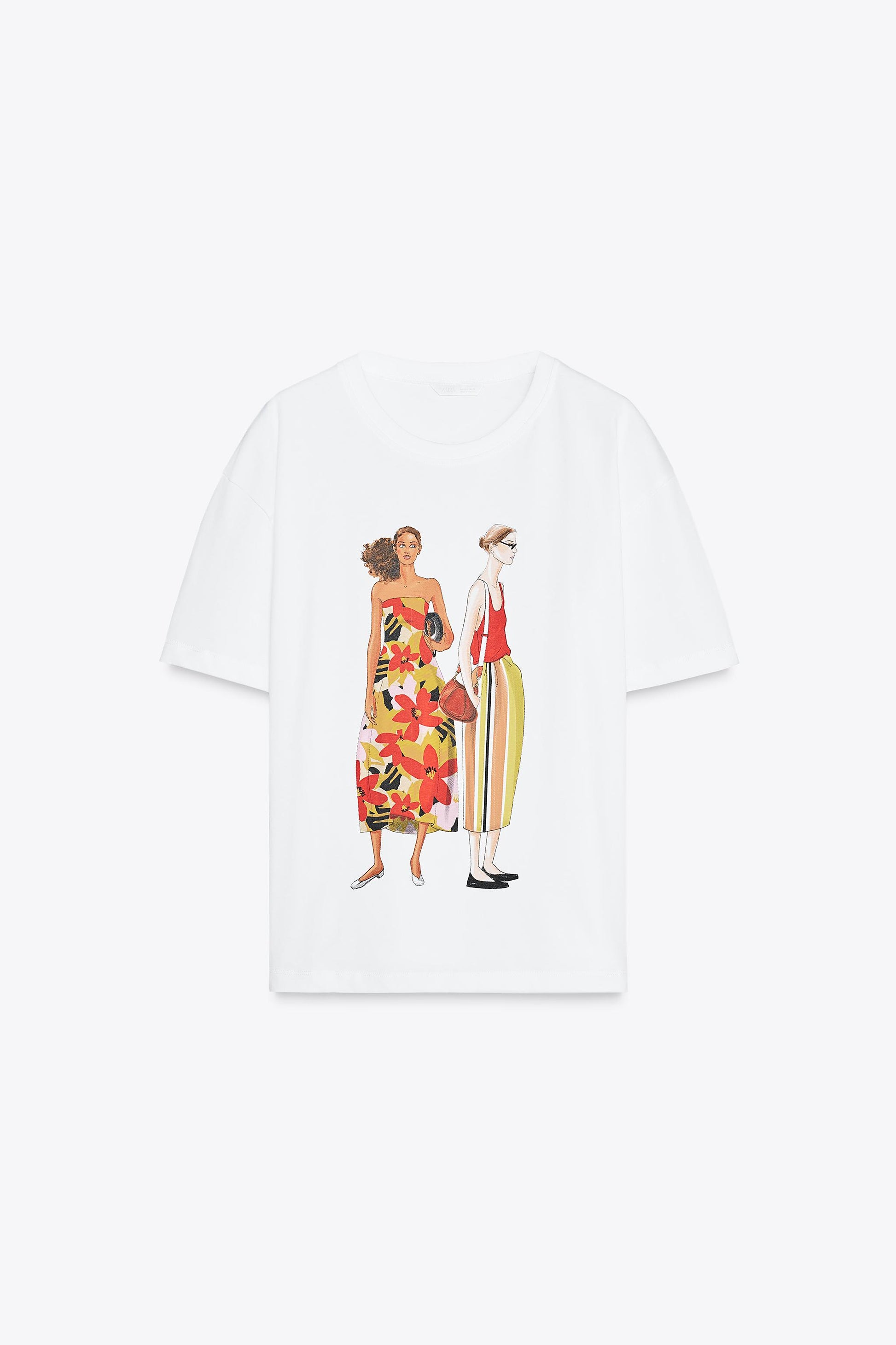 Spun Cotton T-Shirt: Girls Print - Comfort & Style