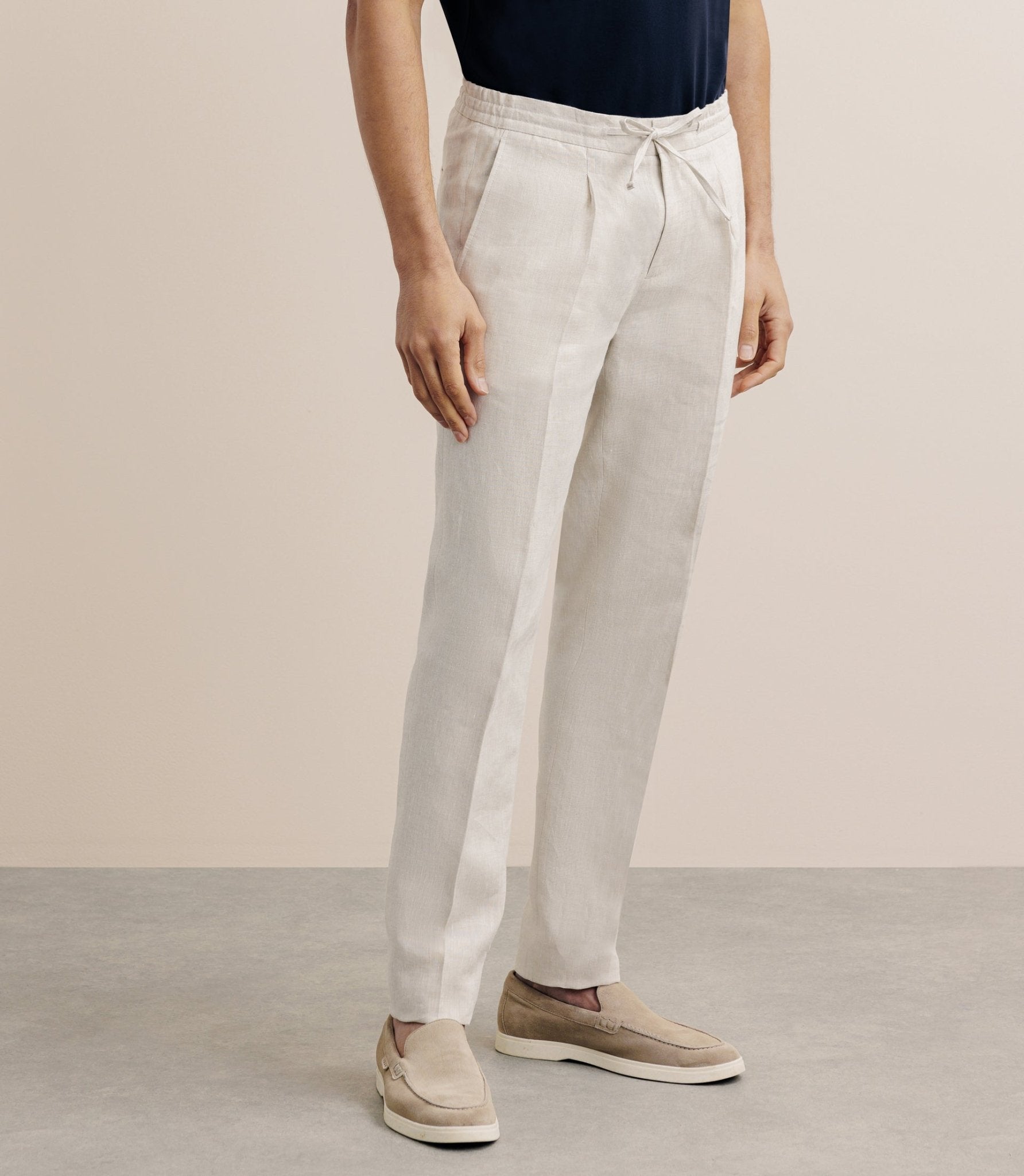 Beige city pants