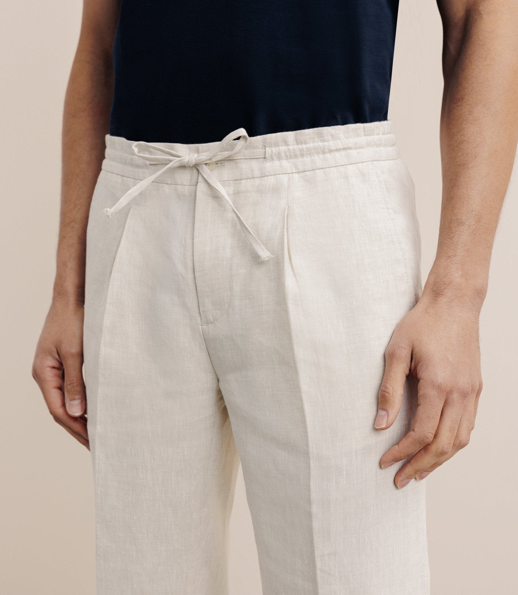 Beige city pants