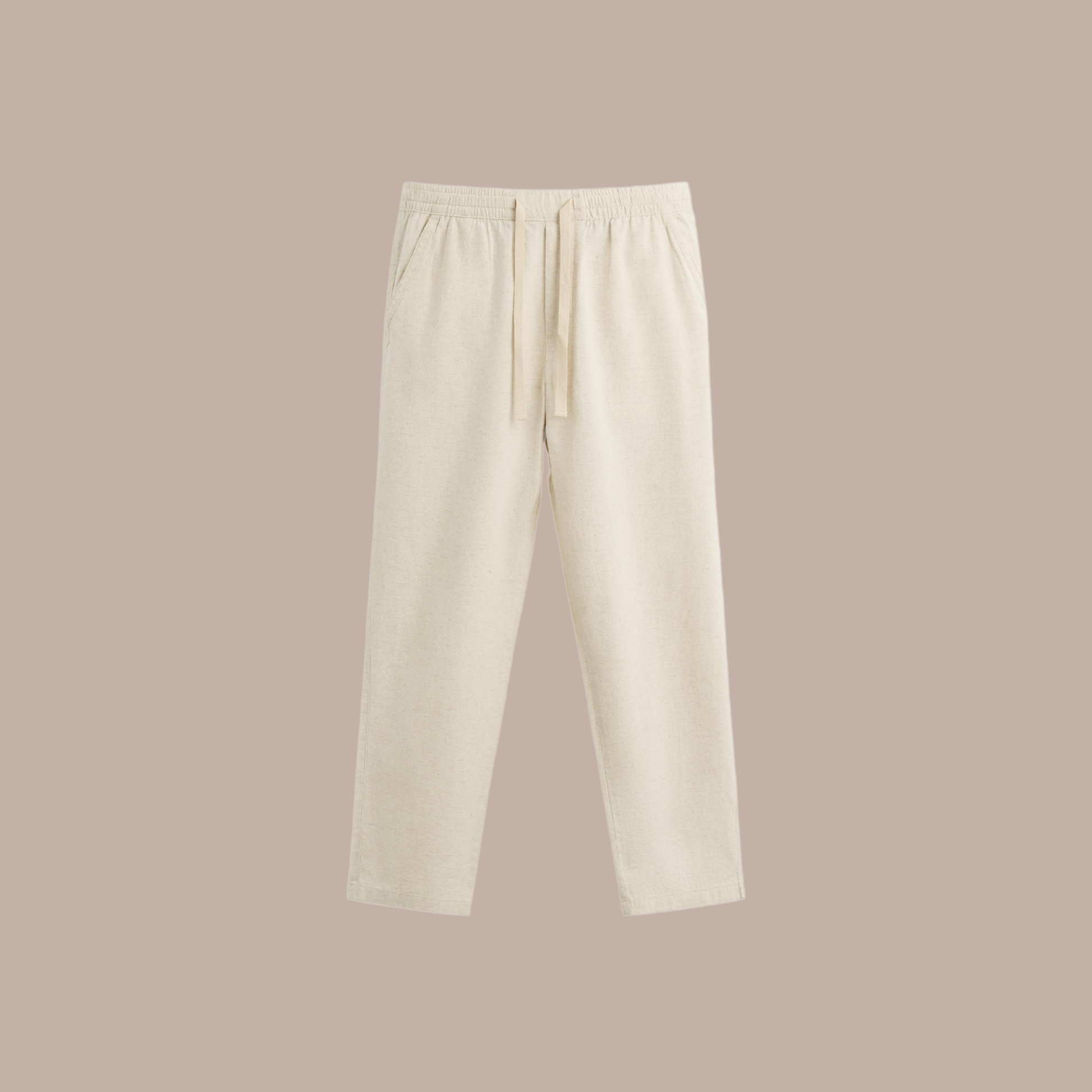 Pantaloni in lino da uomo