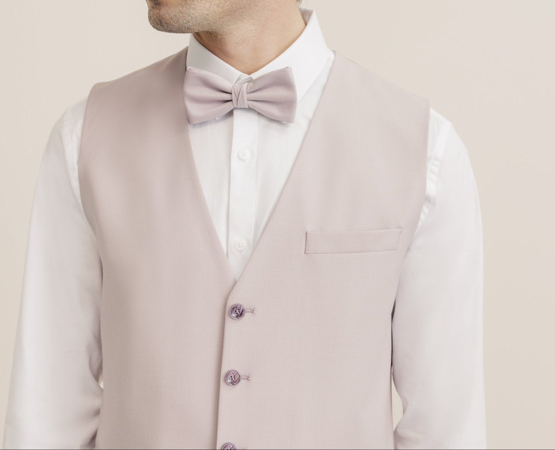 Rose Wool City Vest: Elegant & Versatile Style