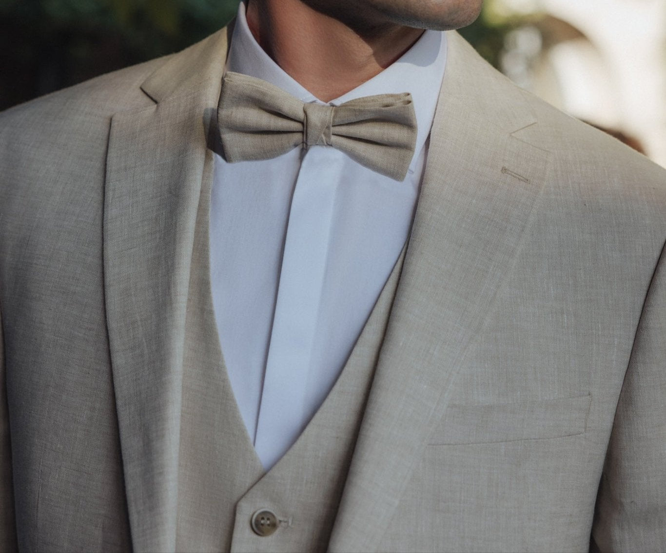 100% beige separable city jacket