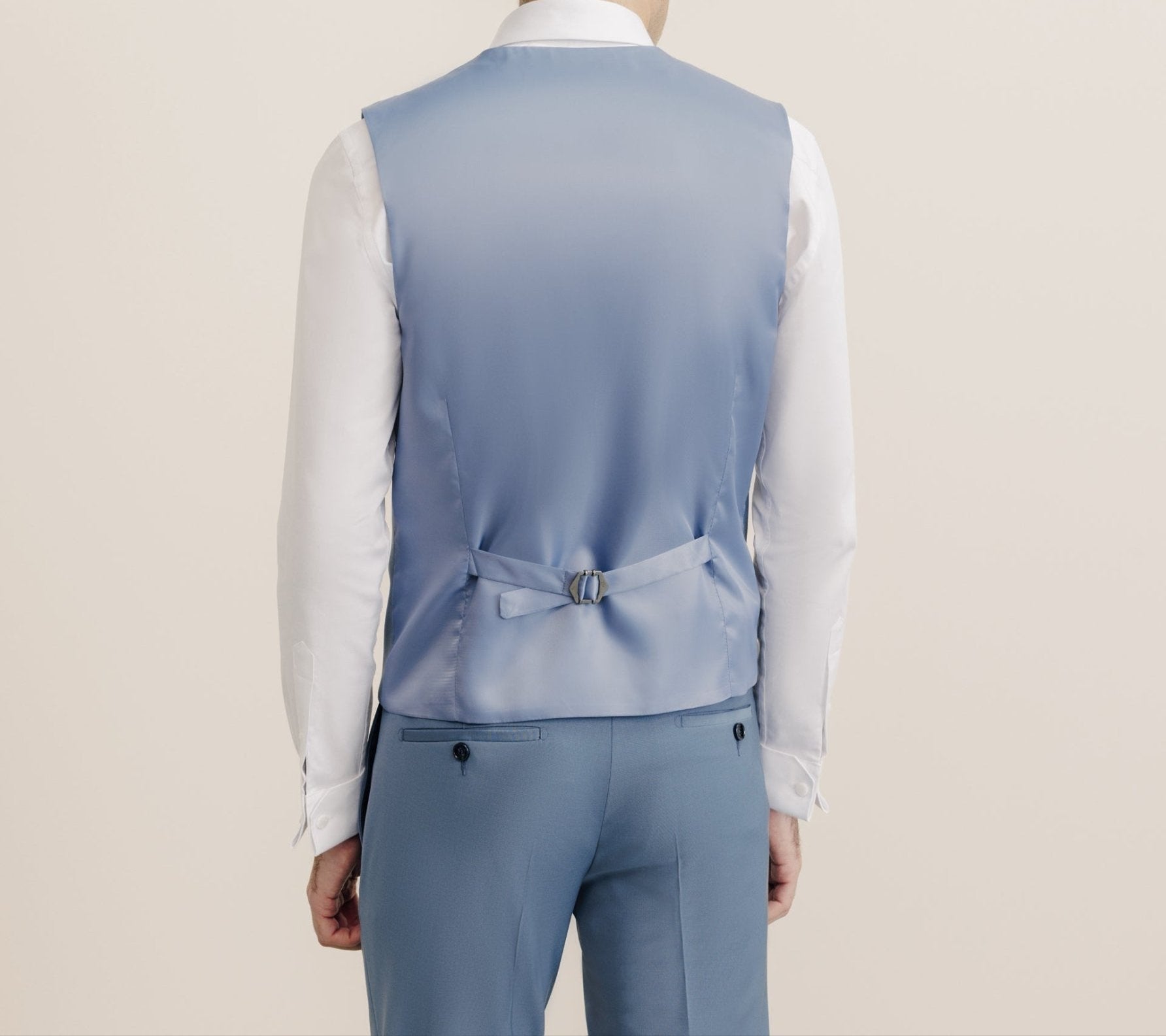 City Wool Vest: Bleu Sky Style & Comfort