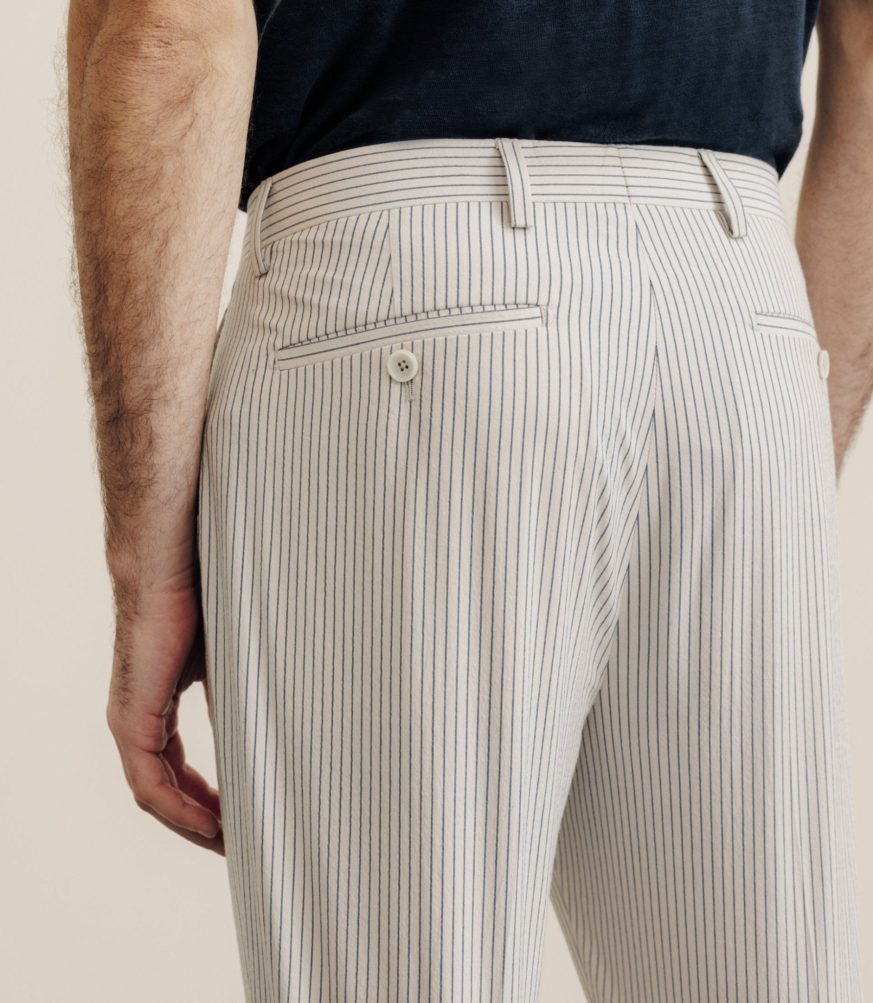 Beige carrot city pants
