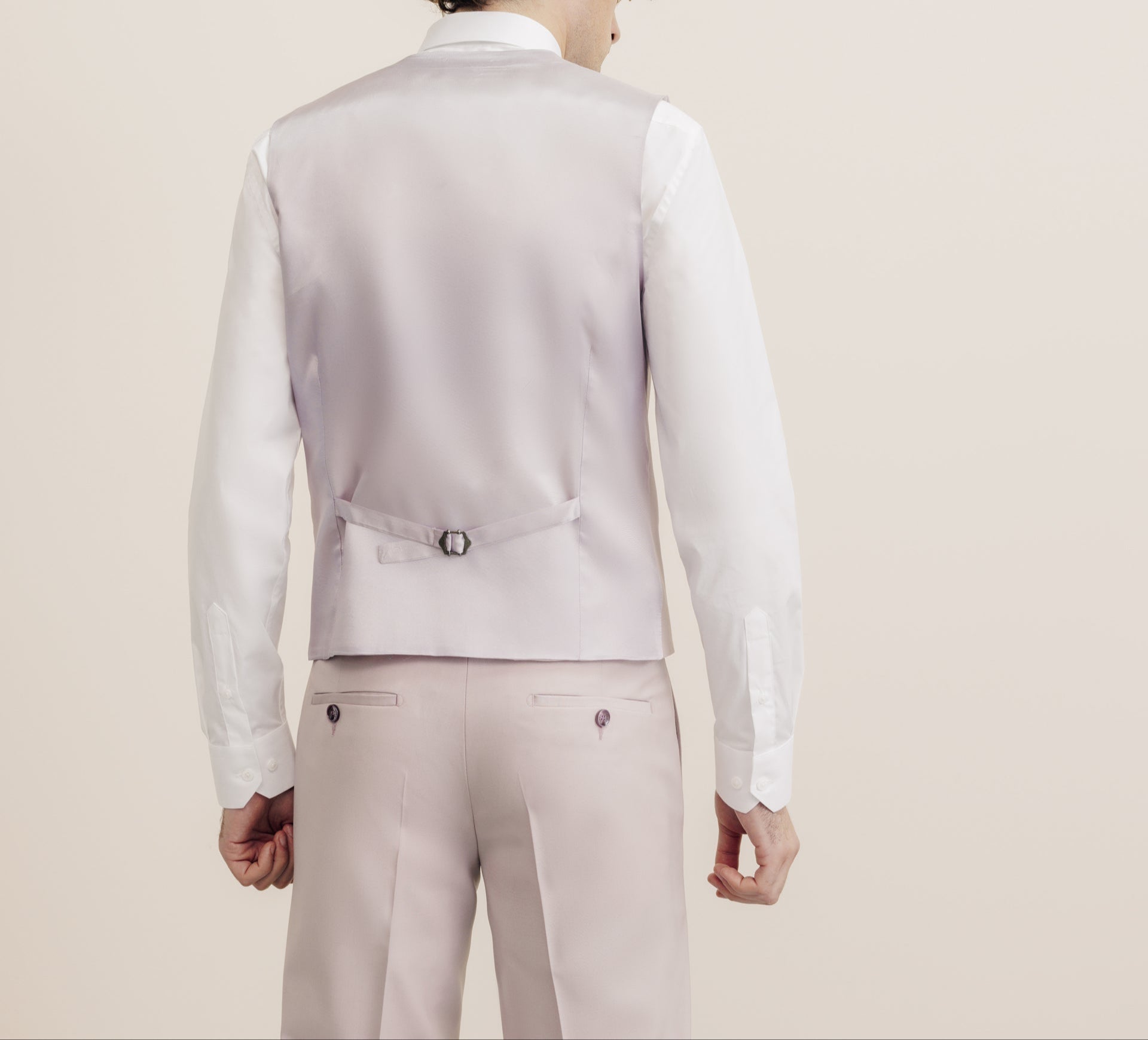 Rose Wool City Vest: Elegant & Versatile Style
