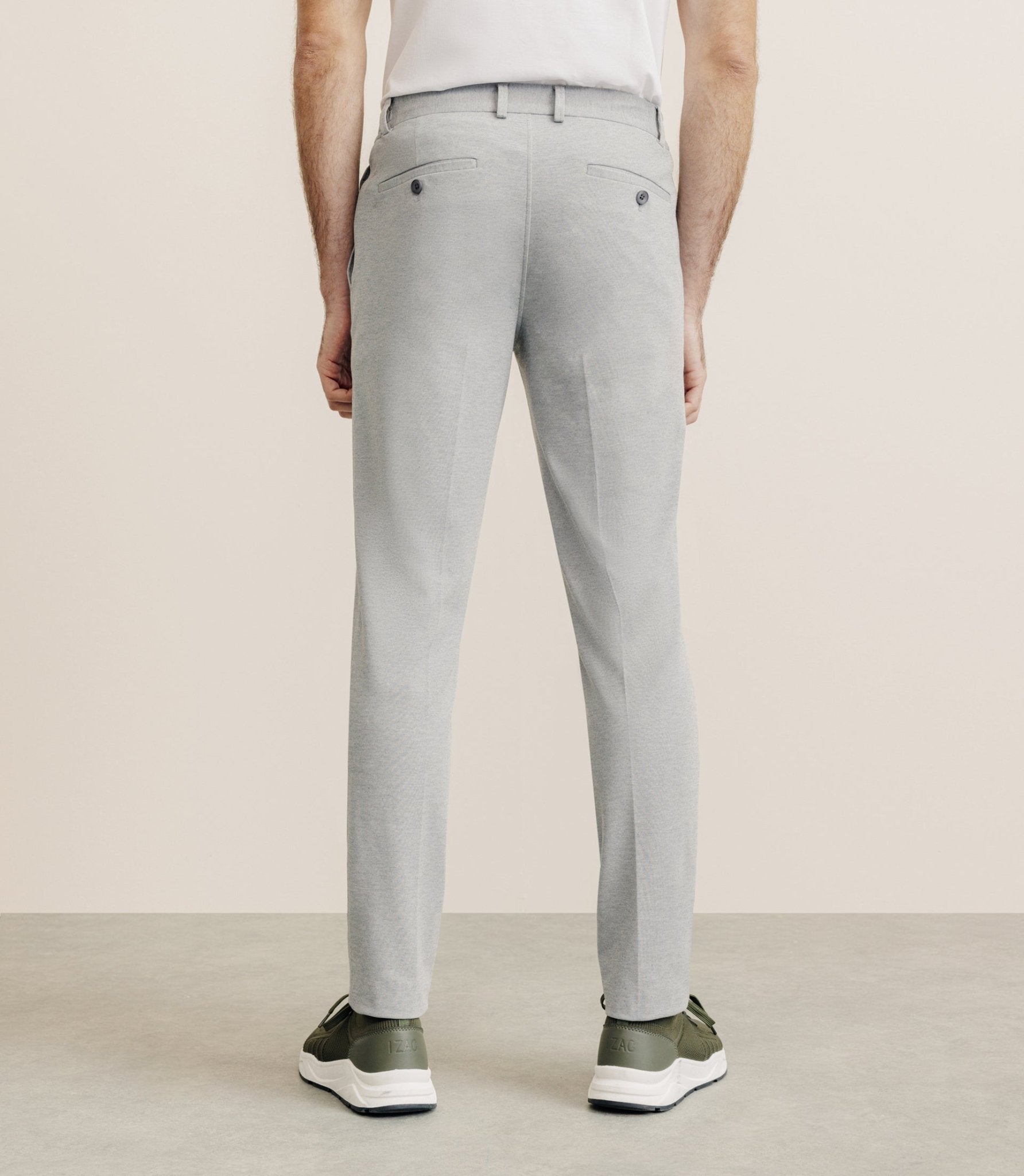 Gray mesh city pants