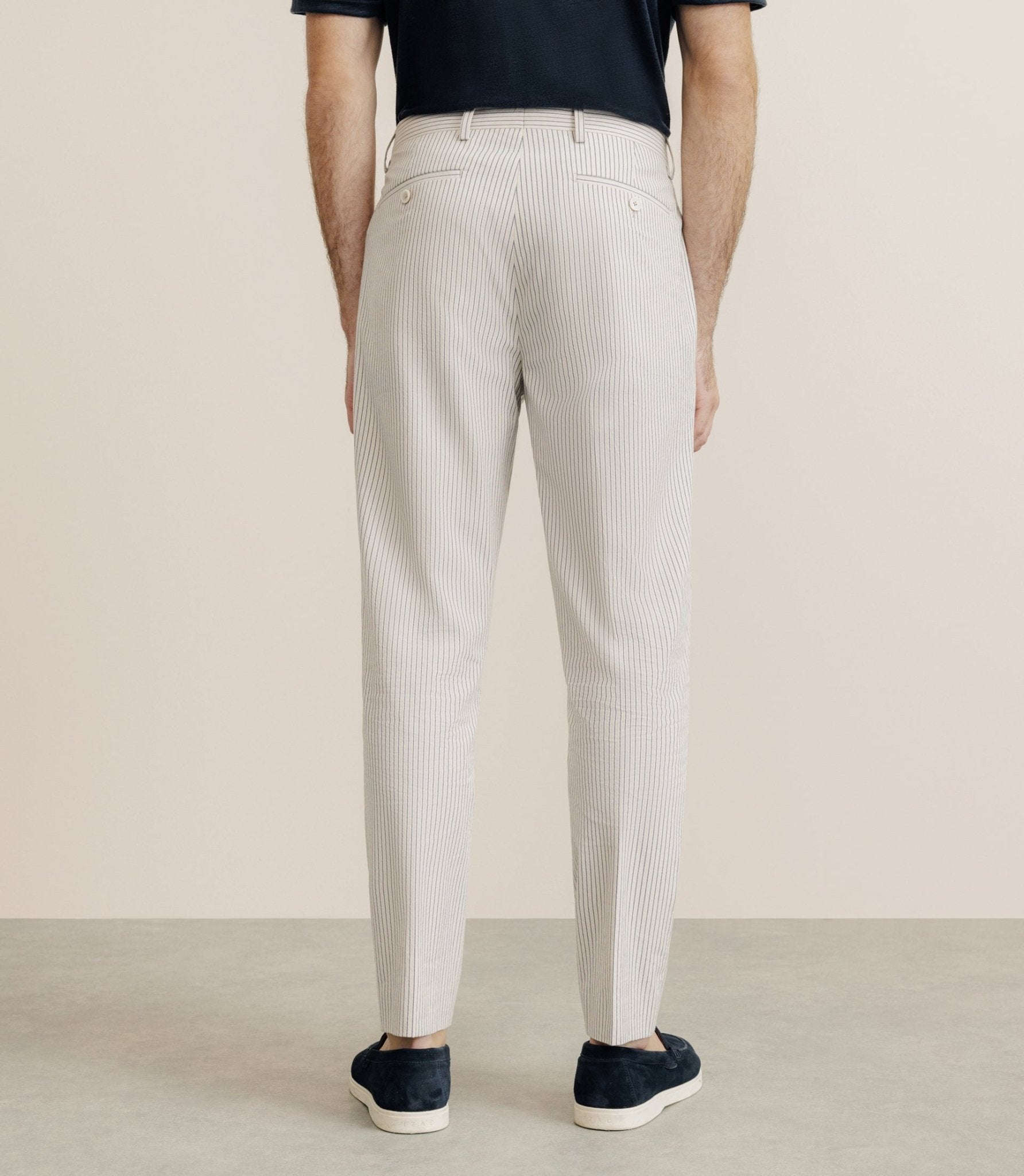 Beige carrot city pants