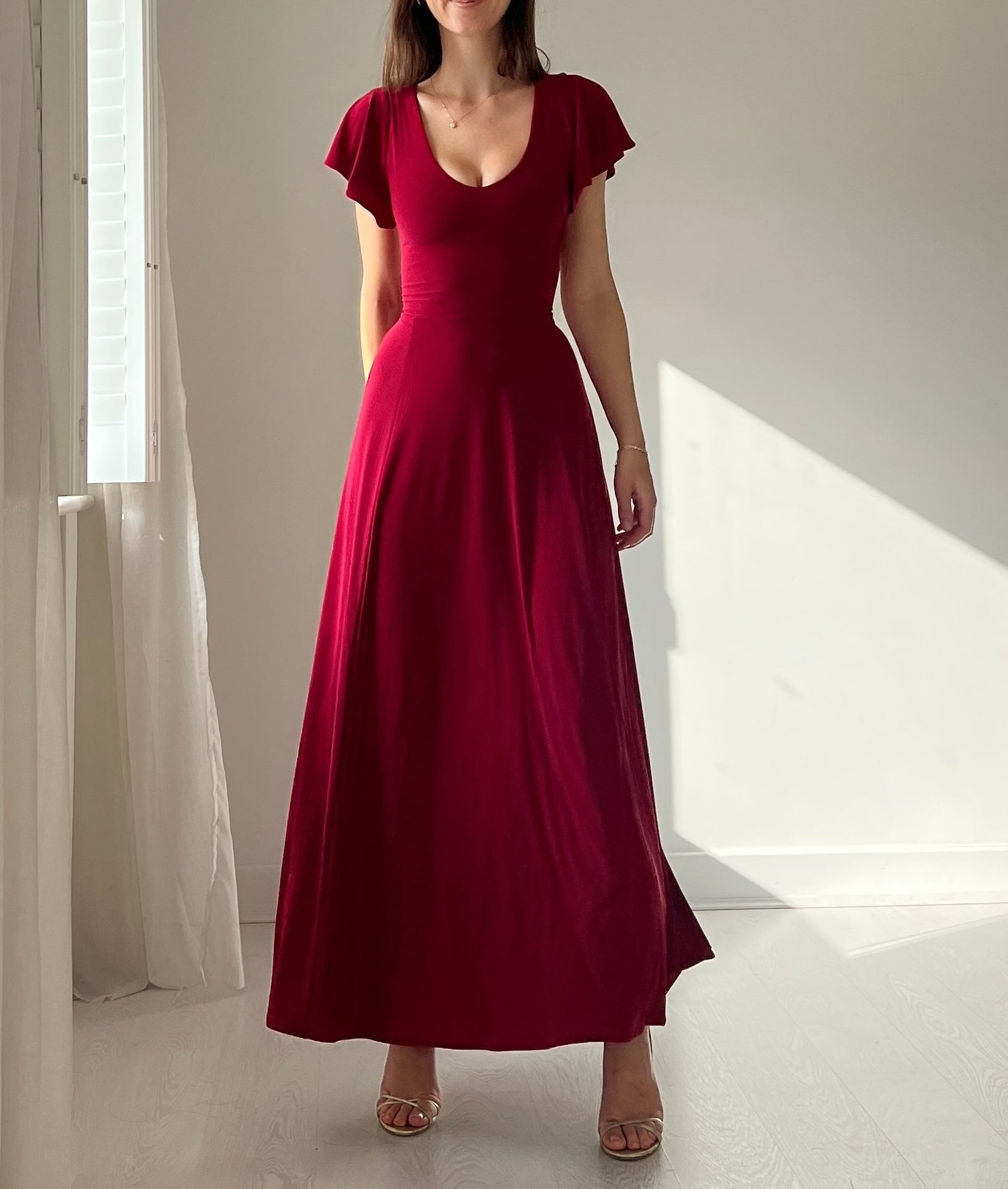 Ava Reversible Maxi Dress: Elegant & Comfortable