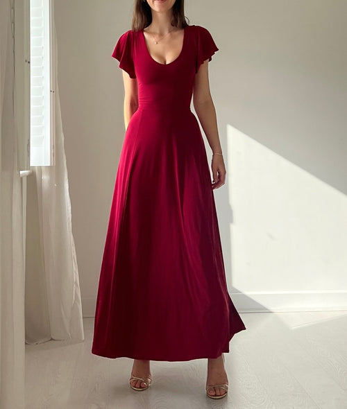 Ava Reversible Maxi Dress: Elegant & Comfortable