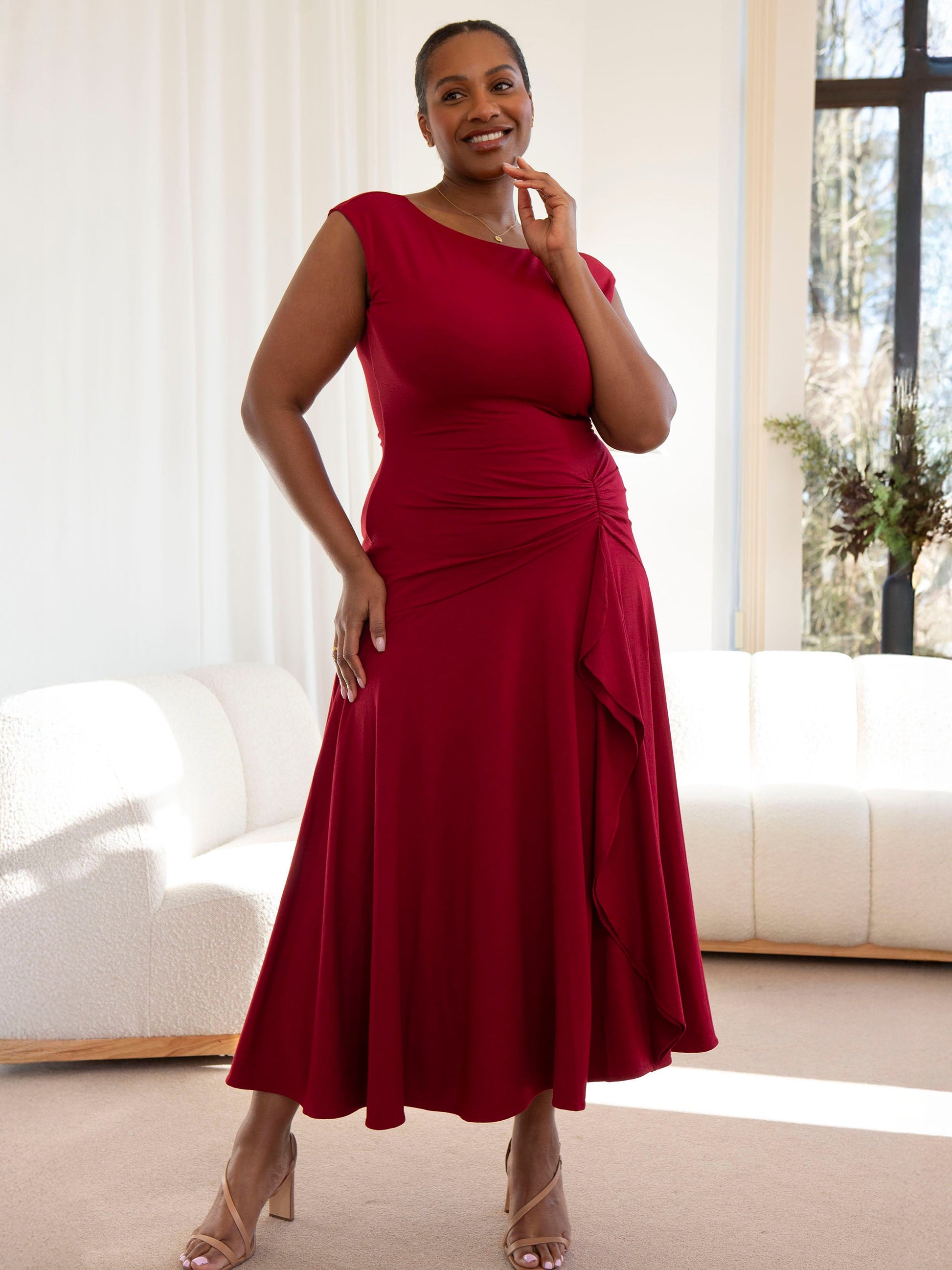 Angelina Maxi Dress: Effortless Elegance for Special Occasions