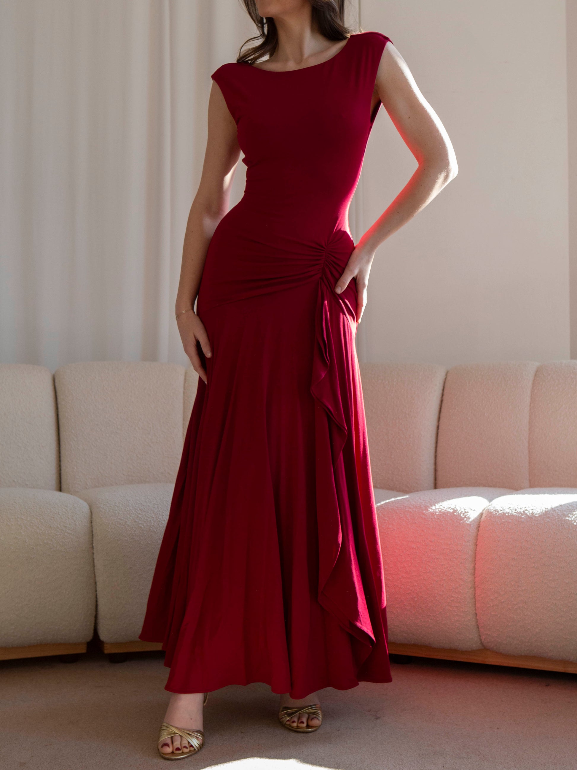 Angelina Maxi Dress: Effortless Elegance for Special Occasions