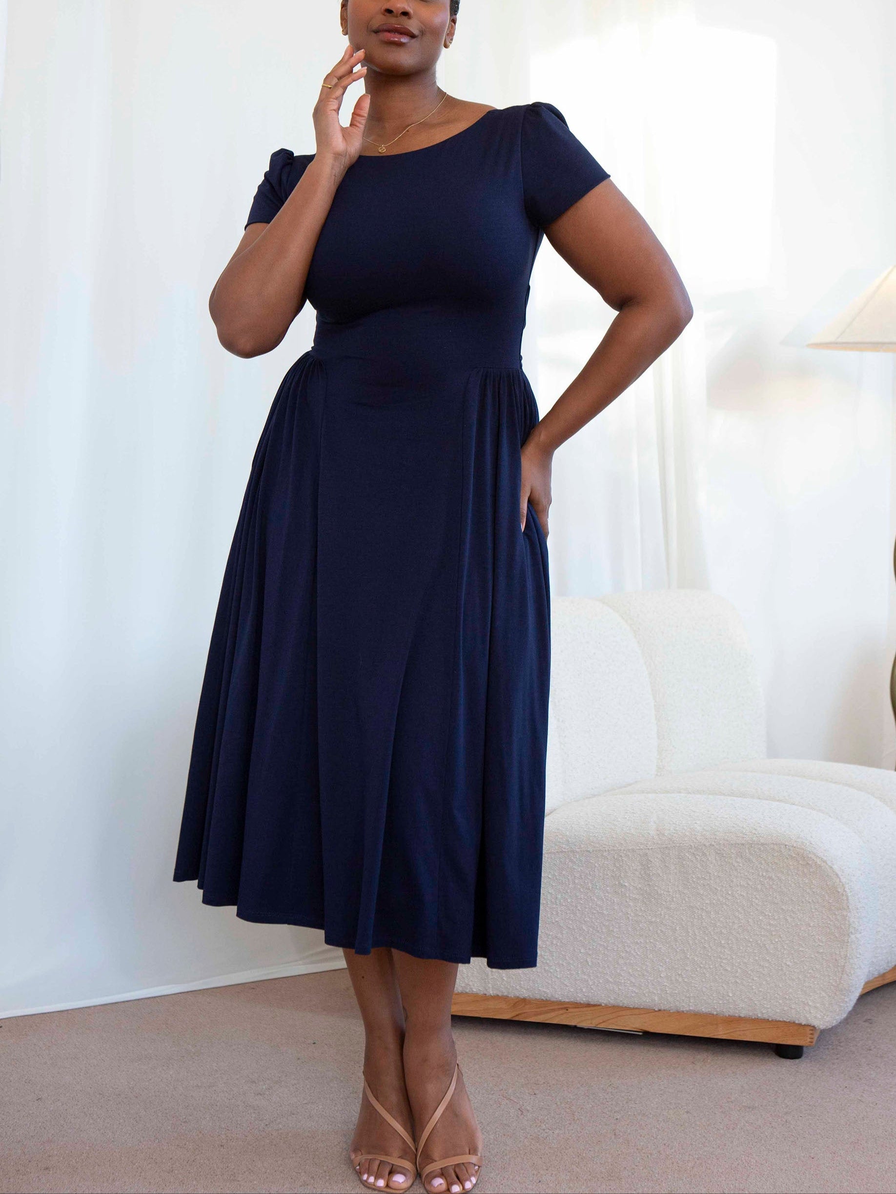 Emmie Dress: Buttery Soft, Reversible & Bra-Friendly