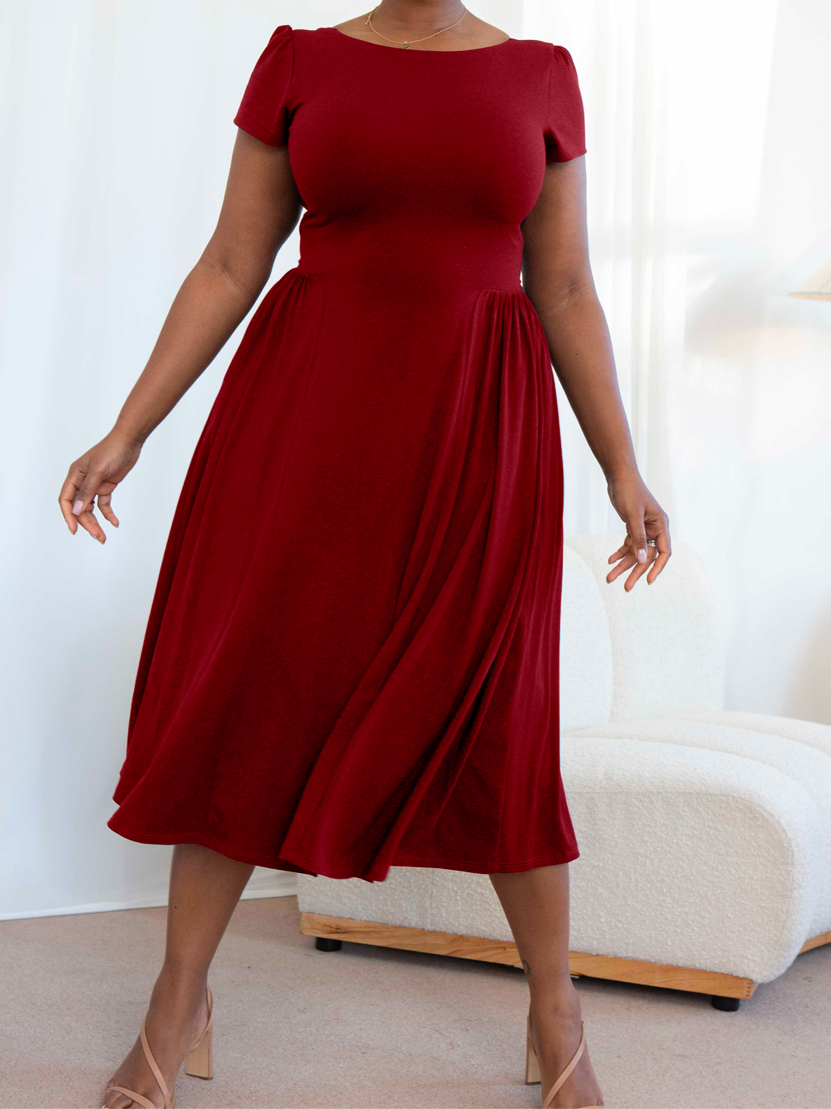 Emmie Dress: Buttery Soft, Reversible & Bra-Friendly