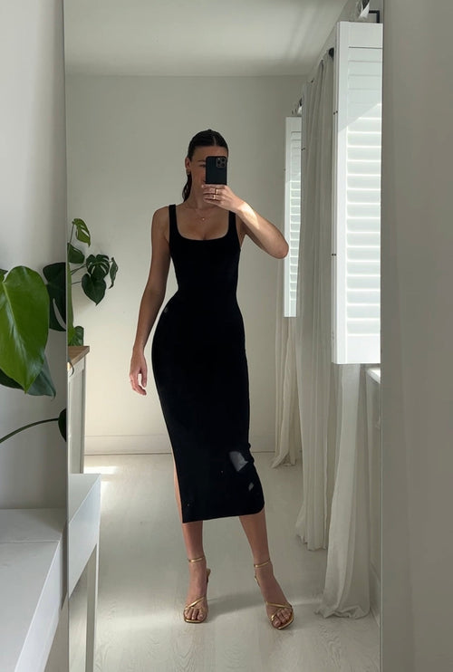 Paxton Maxi Dress: Shapewear Fit & Timeless Style