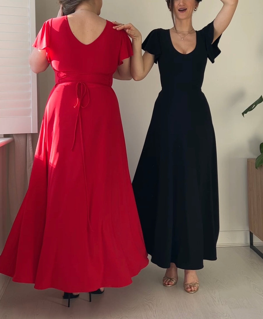 Ava Reversible Maxi Dress: Elegant & Comfortable