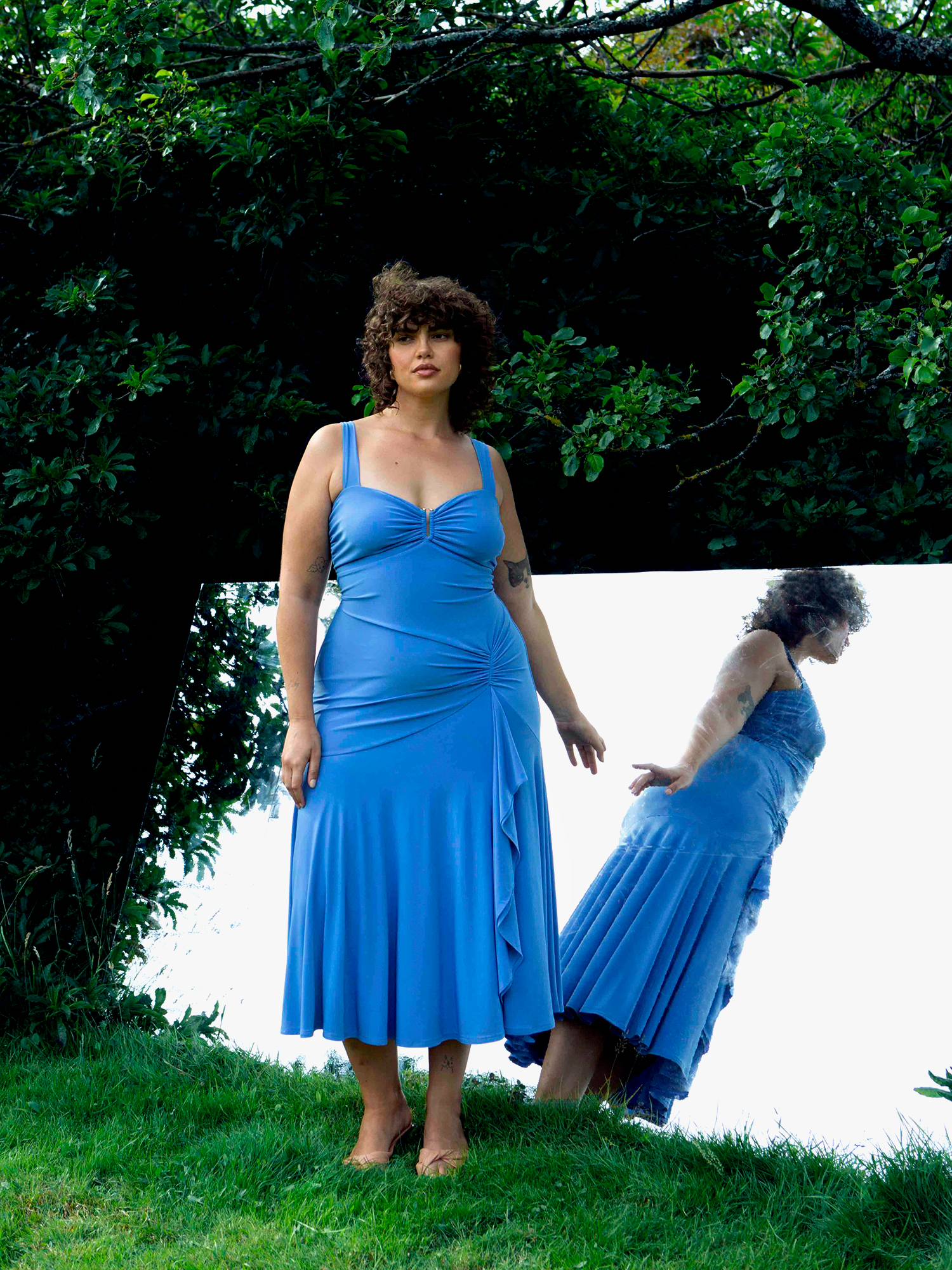 Ives Dress: Vintage Elegance & Sustainable Style