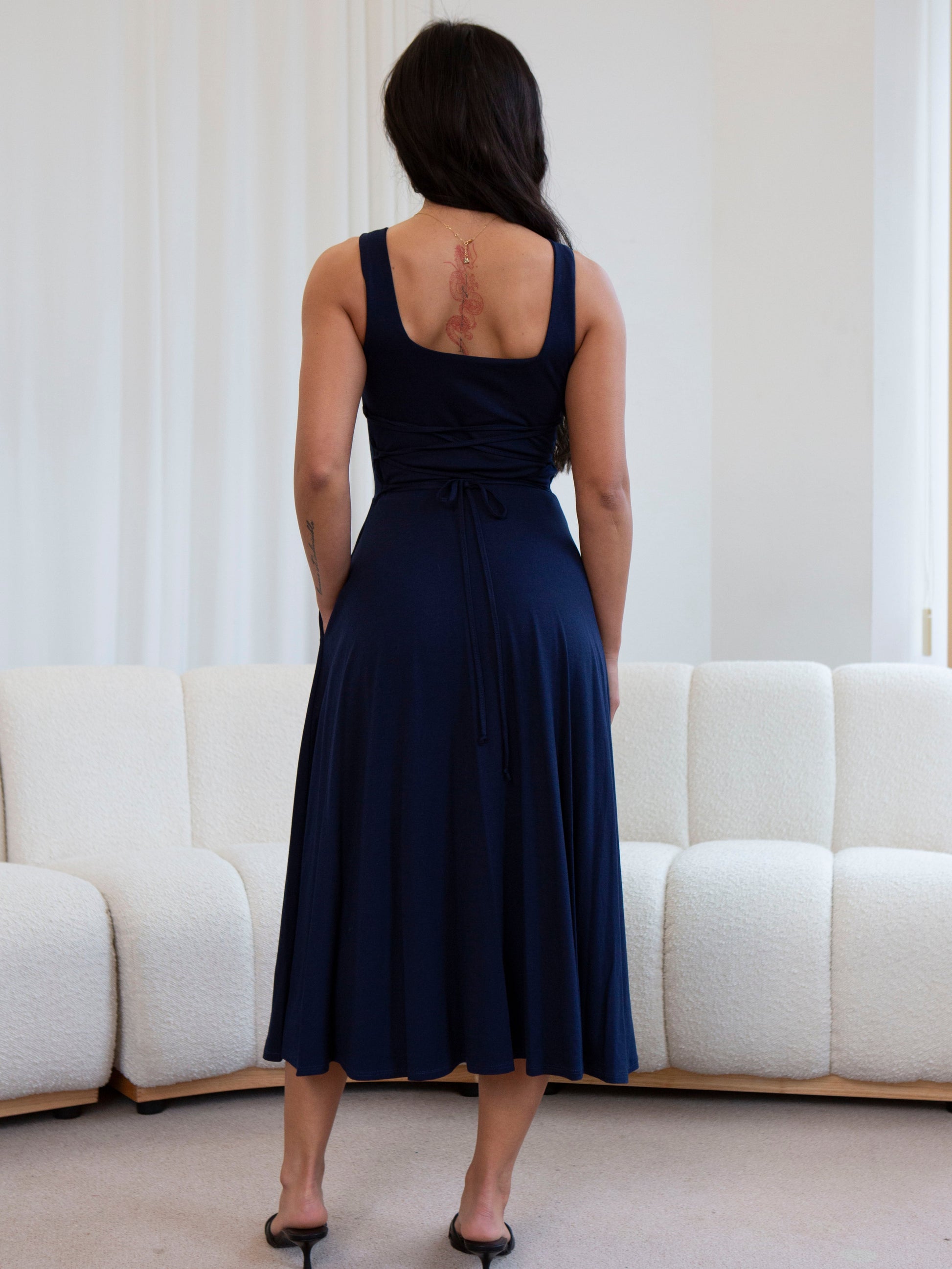Juni Midi Dress: Versatile, Sustainable & Stylish