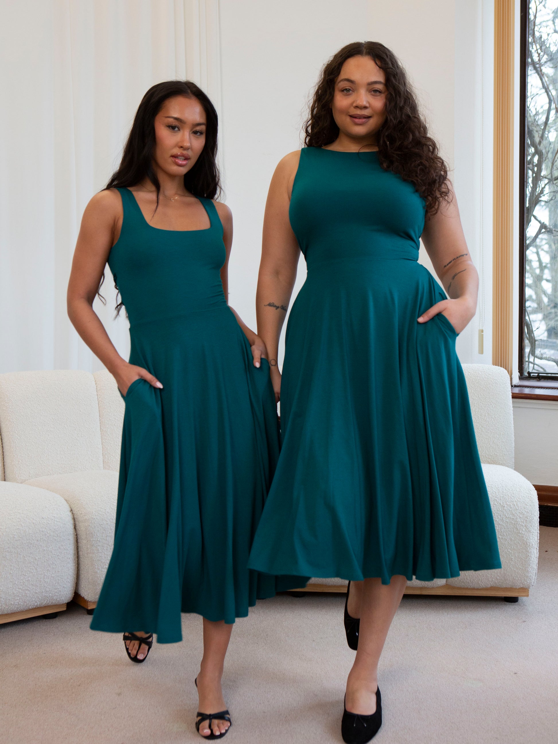 Juni Midi Dress: Versatile, Sustainable & Stylish