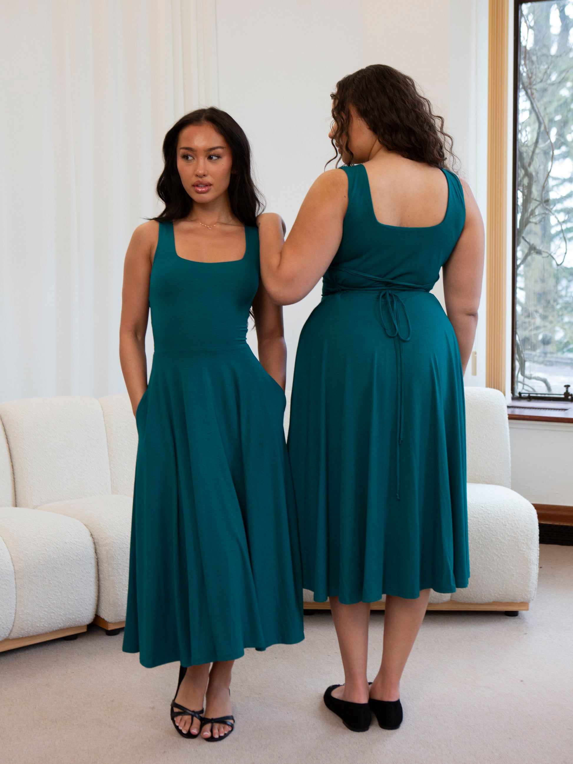 Juni Midi Dress: Versatile, Sustainable & Stylish
