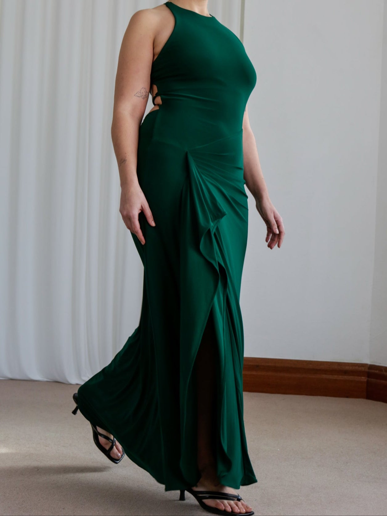 Keira Dress: Chic Festive Shapewear Maxi for Parties