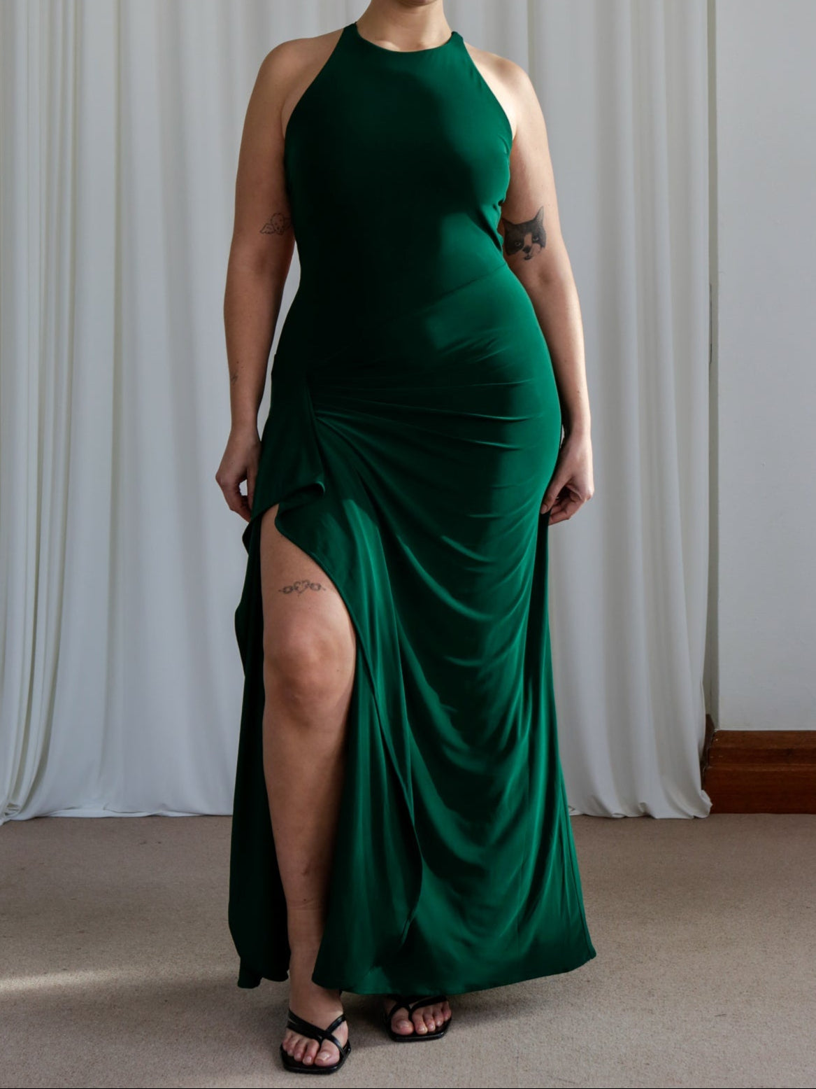 Keira Dress: Chic Festive Shapewear Maxi for Parties