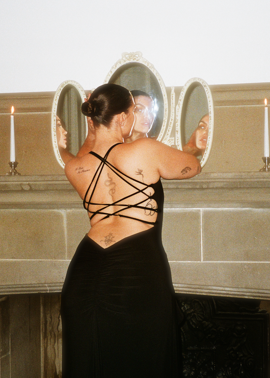 Keira Dress: Chic Festive Shapewear Maxi for Parties