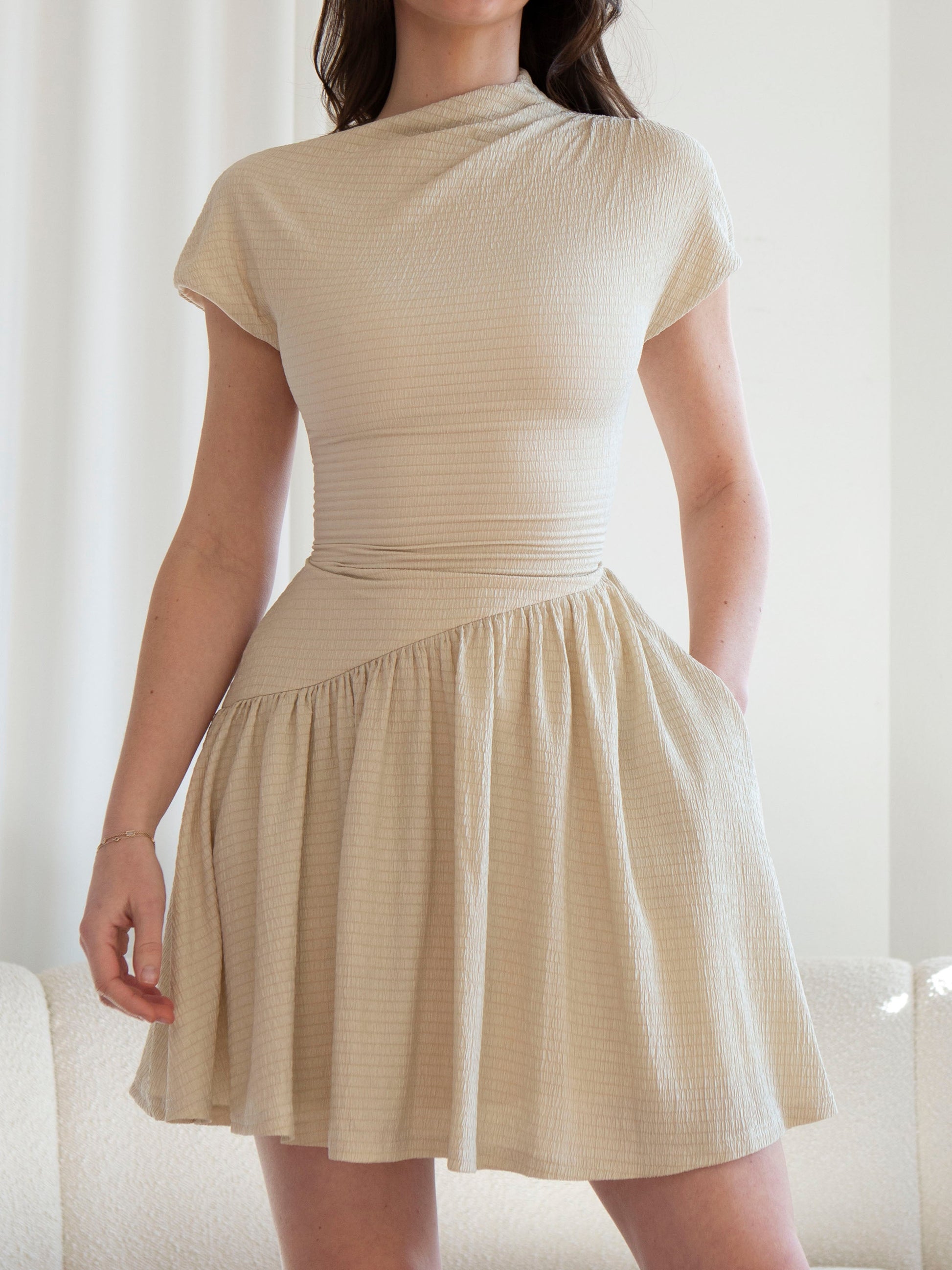 Lily Dress: Elegant & Eco-Friendly Mini for Any Occasion