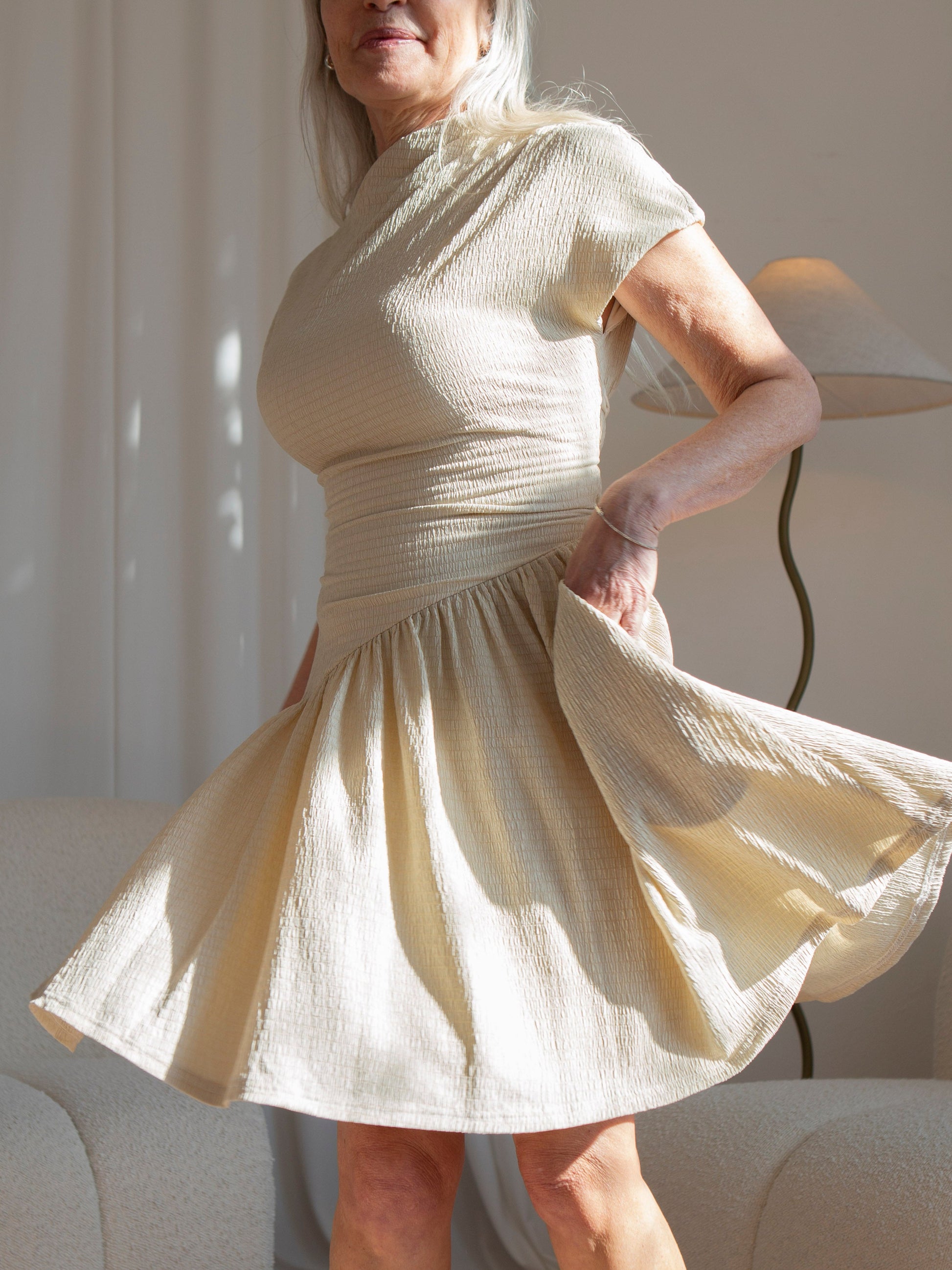 Lily Dress: Elegant & Eco-Friendly Mini for Any Occasion