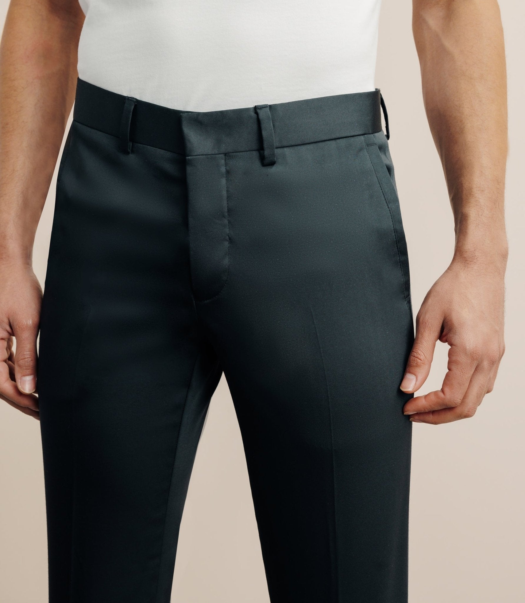 Black separable city pants