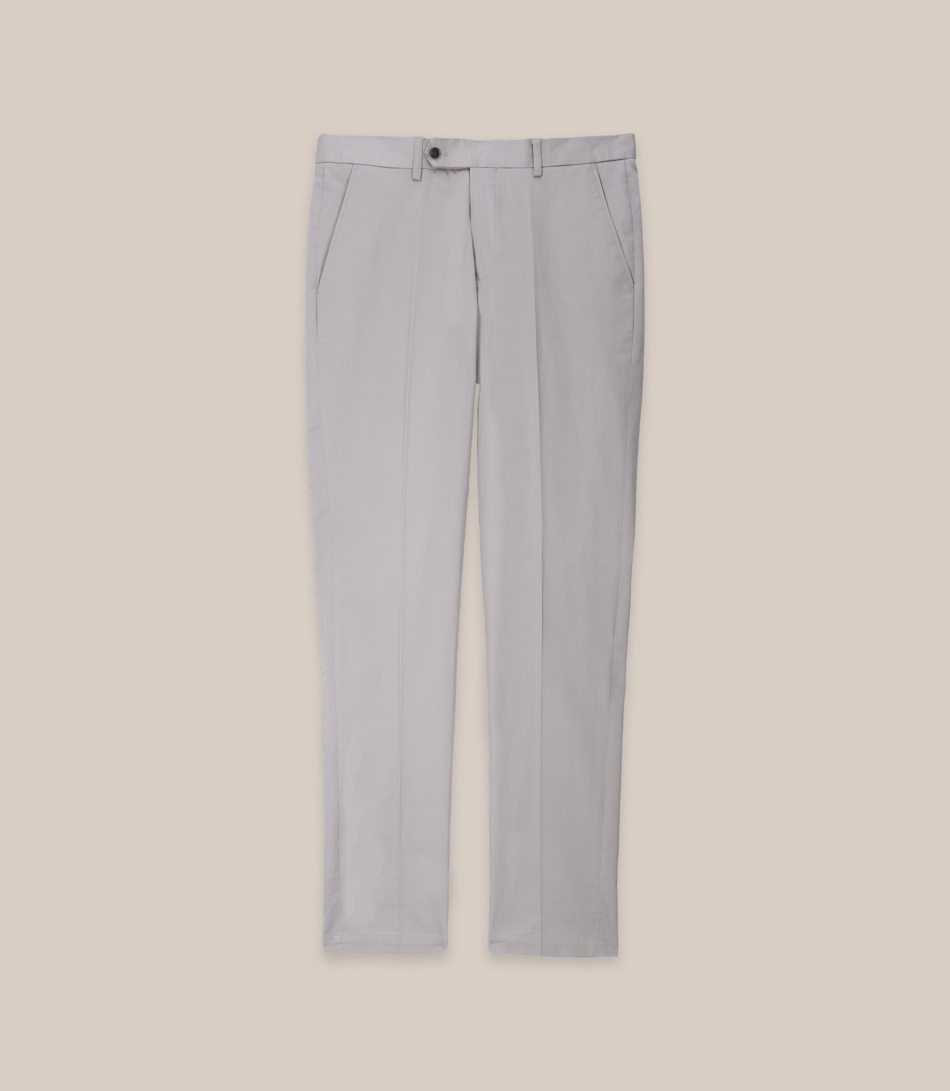 Beige mid-height pants