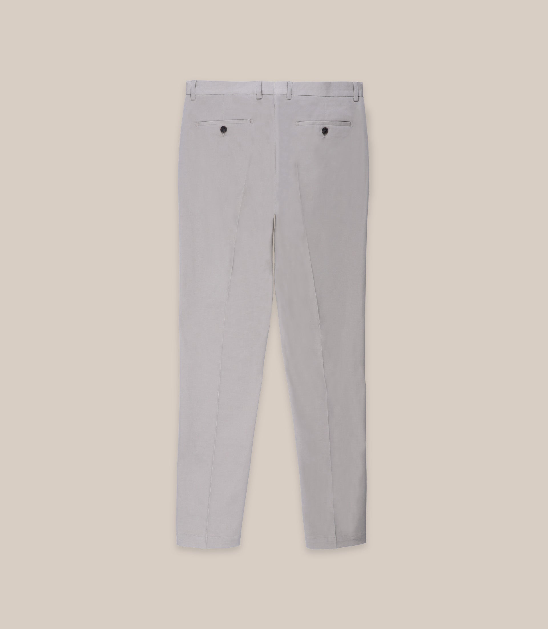 Beige mid-height pants