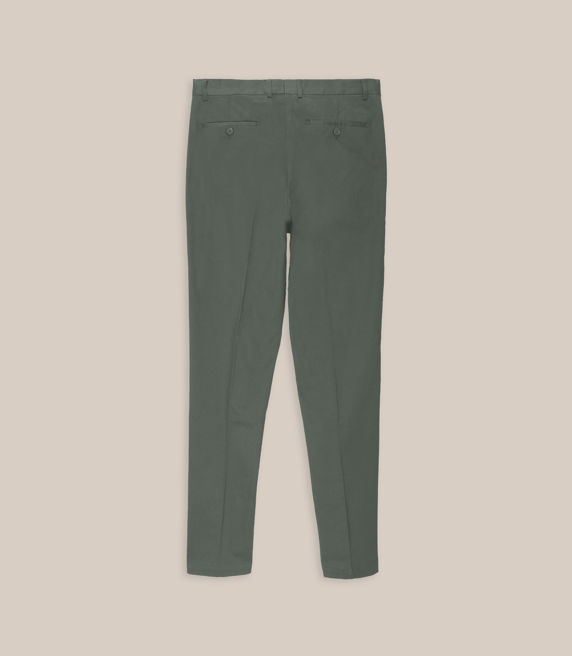 Khaki-high size pants